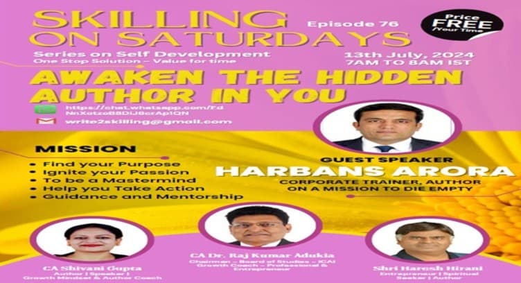 WEBNARS Skilling on Saturdays